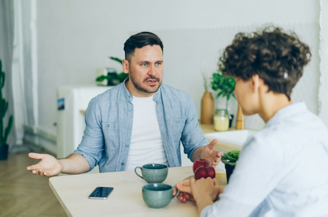 mentor and mentee conversation